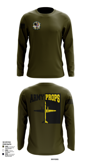 Long Sleeve Performance Shirt, DET 2 CO A 2-245th AVN, , Teamtime, Team time, sublimation, custom sports apparel, team uniforms, spirit wear, spiritwear, sports uniforms, custom shirts, team store, custom team store, fundraiser sports, apparel fundraiser