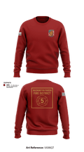 Washington Parish Fire District 5  Crew Neck Sweatshirt - 1
