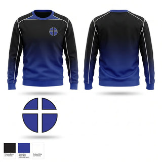 Crew Neck Sweatshirt, Power Cross, , Teamtime, Team time, sublimation, custom sports apparel, team uniforms, spirit wear, spiritwear, sports uniforms, custom shirts, team store, custom team store, fundraiser sports, apparel fundraiser