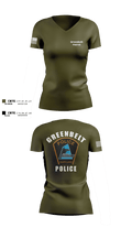 Greenbelt Patrol 45044110 Women's Short Sleeve V-neck Shirt - 1