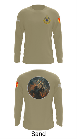 Long Sleeve Performance Shirt, HHB, 31st ADA BDE, , Teamtime, Team time, sublimation, custom sports apparel, team uniforms, spirit wear, spiritwear, sports uniforms, custom shirts, team store, custom team store, fundraiser sports, apparel fundraiser