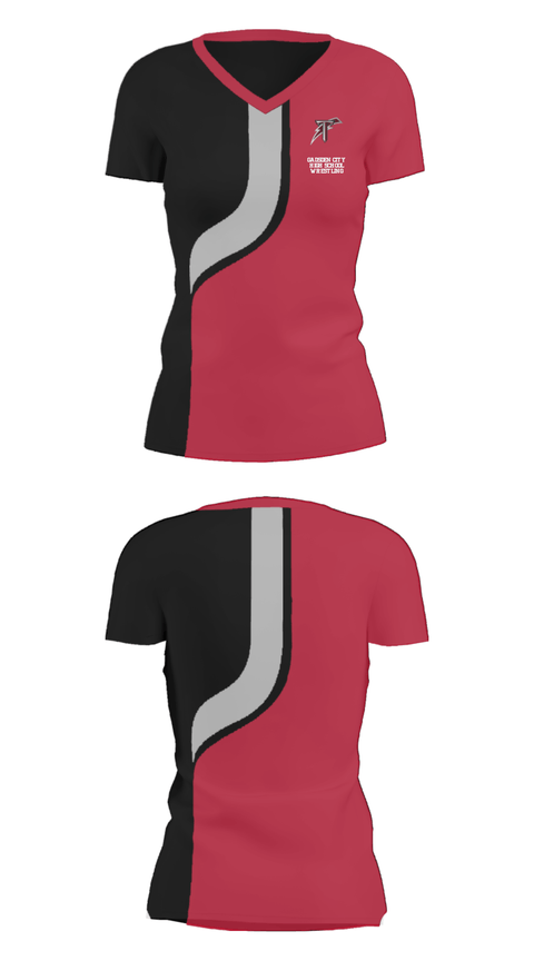 Women's Short Sleeve Vneck Shirt, Gadsden City High School Wrestling, Wrestling, Teamtime, Team time, sublimation, custom sports apparel, team uniforms, spirit wear, spiritwear, sports uniforms, custom shirts, team store, custom team store, fundraiser sports, apparel fundraiser