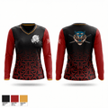 Quest Academy 29624064 Women's Long Sleeve V-neck Shirt - 1