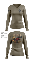 142nd Women's Long Sleeve V-neck Shirt - 6