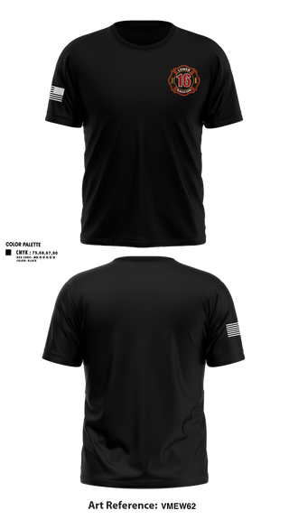 Short Sleeve Performance Shirt, Lower Saucon Fire Rescue, Fire Department, Teamtime, Team time, sublimation, custom sports apparel, team uniforms, spirit wear, spiritwear, sports uniforms, custom shirts, team store, custom team store, fundraiser sports, apparel fundraiser