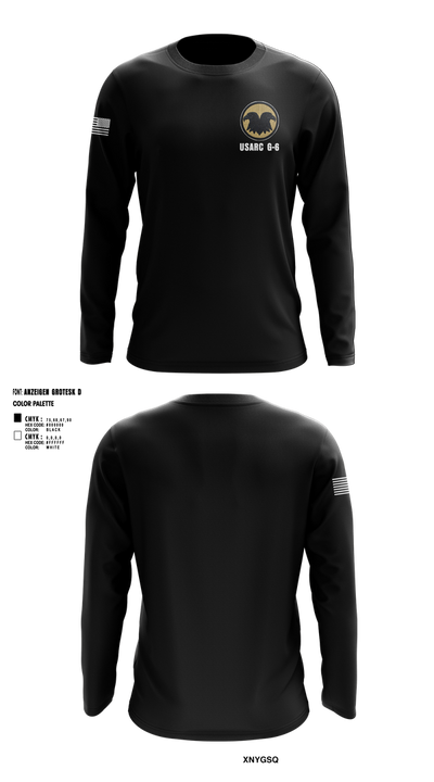USARC 72530274 Long Sleeve Performance Shirt 1