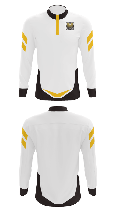 Quarter Zip Jacket, Manning Junior High School Basketball, Women's Basketball, Teamtime, Team time, sublimation, custom sports apparel, team uniforms, spirit wear, spiritwear, sports uniforms, custom shirts, team store, custom team store, fundraiser sports, apparel fundraiser