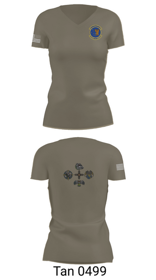 Womens Short Sleeve Vneck Shirt, 49 LRS, Air Force, Teamtime, Team time, sublimation, custom sports apparel, team uniforms, spirit wear, spiritwear, sports uniforms, custom shirts, team store, custom team store, fundraiser sports, apparel fundraiser