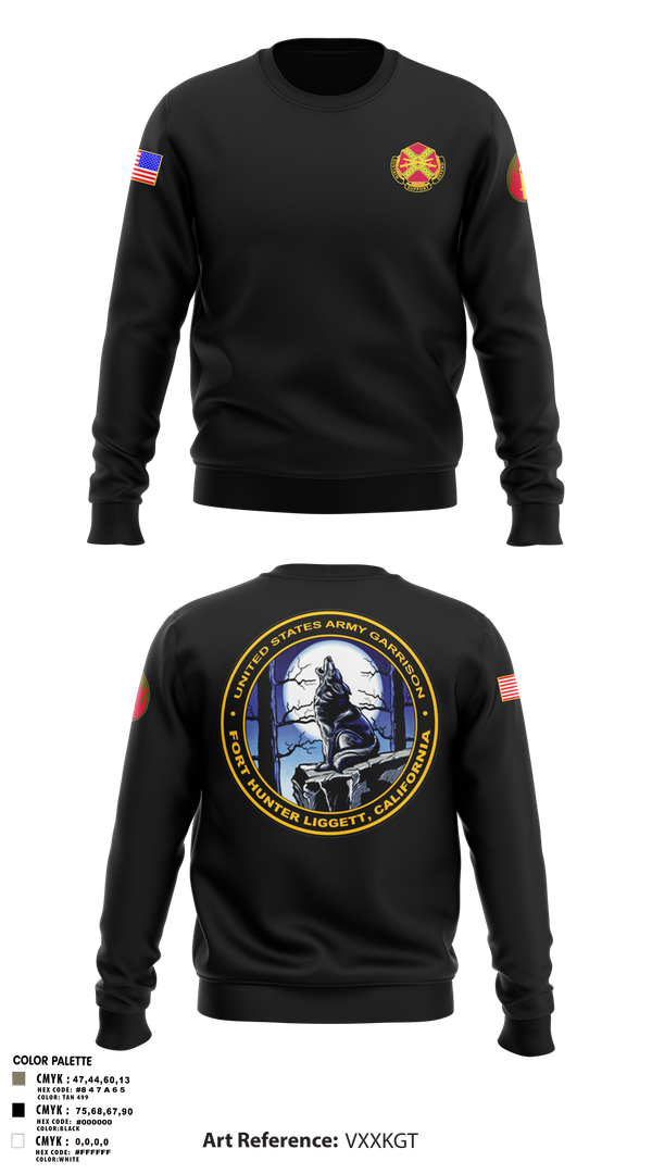Crew Neck Sweatshirt, FHL Garrison 2, , Teamtime, Team time, sublimation, custom sports apparel, team uniforms, spirit wear, spiritwear, sports uniforms, custom shirts, team store, custom team store, fundraiser sports, apparel fundraiser