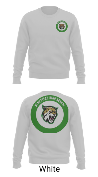 Crew Neck Sweatshirt, Hempstead High School Basketball, Women's Basketball, Teamtime, Team time, sublimation, custom sports apparel, team uniforms, spirit wear, spiritwear, sports uniforms, custom shirts, team store, custom team store, fundraiser sports, apparel fundraiser
