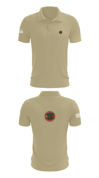 Short Sleeve Performance Polo, Detachment 1, 24th MDSB, , Teamtime, Team time, sublimation, custom sports apparel, team uniforms, spirit wear, spiritwear, sports uniforms, custom shirts, team store, custom team store, fundraiser sports, apparel fundraiser
