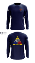 123rd BSB 5151493 Long Sleeve Performance Shirt - 1