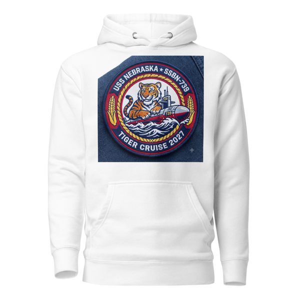 Unisex Hoodie - 1 - White