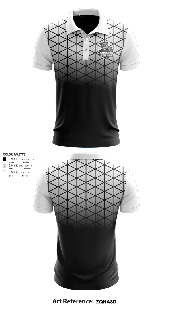 Short Sleeve Performance Polo, Technology Panthers, Women's Basketball, Teamtime, Team time, sublimation, custom sports apparel, team uniforms, spirit wear, spiritwear, sports uniforms, custom shirts, team store, custom team store, fundraiser sports, apparel fundraiser