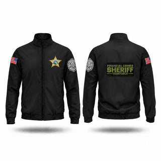 Windbreaker, Financial Crimes, Police, Teamtime, Team time, sublimation, custom sports apparel, team uniforms, spirit wear, spiritwear, sports uniforms, custom shirts, team store, custom team store, fundraiser sports, apparel fundraiser