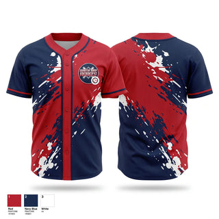 Full Button Baseball Jersey, South Bay Rebels, Baseball, Teamtime, Team time, sublimation, custom sports apparel, team uniforms, spirit wear, spiritwear, sports uniforms, custom shirts, team store, custom team store, fundraiser sports, apparel fundraiser