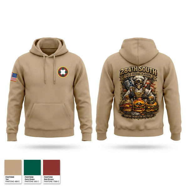 Hoodie, 284th Field Feeding Team, National Guard, Teamtime, Team time, sublimation, custom sports apparel, team uniforms, spirit wear, spiritwear, sports uniforms, custom shirts, team store, custom team store, fundraiser sports, apparel fundraiser
