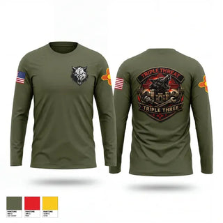 Long Sleeve Performance Shirt, 333rd Engineer Detachment, Army, Teamtime, Team time, sublimation, custom sports apparel, team uniforms, spirit wear, spiritwear, sports uniforms, custom shirts, team store, custom team store, fundraiser sports, apparel fundraiser