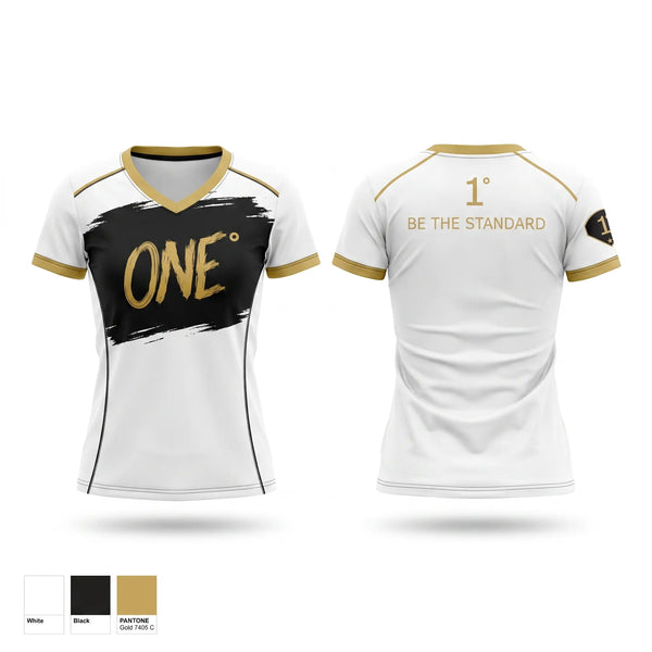 Womens Short Sleeve Vneck Shirt, ONE, Baseball, Teamtime, Team time, sublimation, custom sports apparel, team uniforms, spirit wear, spiritwear, sports uniforms, custom shirts, team store, custom team store, fundraiser sports, apparel fundraiser