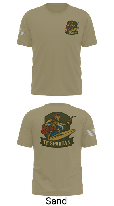 Task Force Spartan 82789422 Old School Cotton Feel Shirt - 90