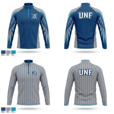 UNF Club Baseball Quarter Zip Jacket - 1