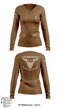 829 maintenance 40042048 Women's Long Sleeve V-neck Shirt - 1