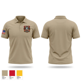 Short Sleeve Performance Polo, Milwaukee Fire Department Training Division, Fire Department, Teamtime, Team time, sublimation, custom sports apparel, team uniforms, spirit wear, spiritwear, sports uniforms, custom shirts, team store, custom team store, fundraiser sports, apparel fundraiser