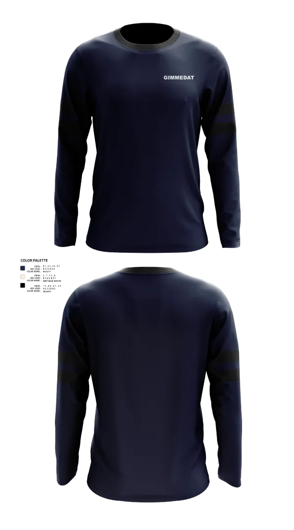 Long Sleeve Performance Shirt, GIMMEDAT, Men's Basketball, Teamtime, Team time, sublimation, custom sports apparel, team uniforms, spirit wear, spiritwear, sports uniforms, custom shirts, team store, custom team store, fundraiser sports, apparel fundraiser