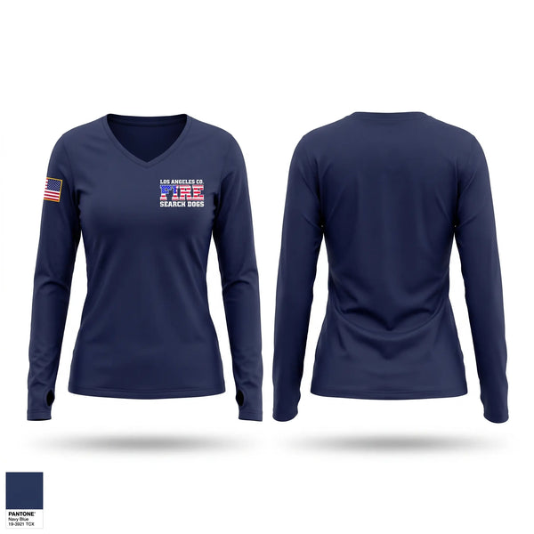 Old School Cotton Feel Shirt, La County Fire Search Dogs, Fire Department, Teamtime, Team time, sublimation, custom sports apparel, team uniforms, spirit wear, spiritwear, sports uniforms, custom shirts, team store, custom team store, fundraiser sports, apparel fundraiser