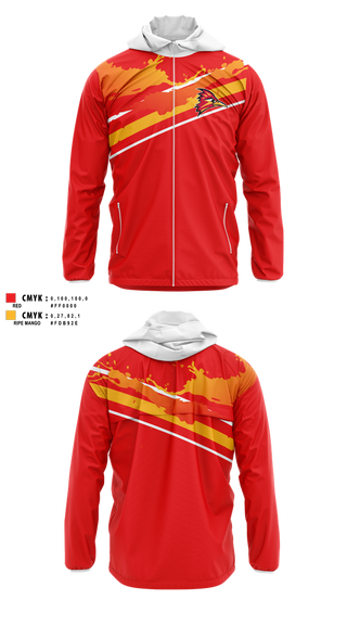 Windbreaker, College of the Desert Golf, Golf, Teamtime, Team time, sublimation, custom sports apparel, team uniforms, spirit wear, spiritwear, sports uniforms, custom shirts, team store, custom team store, fundraiser sports, apparel fundraiser