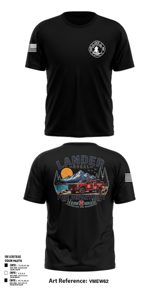 Old School Cotton Feel Shirt, Lander rural fire, Fire Department, Teamtime, Team time, sublimation, custom sports apparel, team uniforms, spirit wear, spiritwear, sports uniforms, custom shirts, team store, custom team store, fundraiser sports, apparel fundraiser