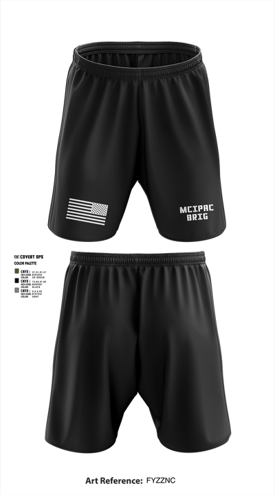 MCIPAC Brig 46900733 Athletic Shorts With Pockets - 3