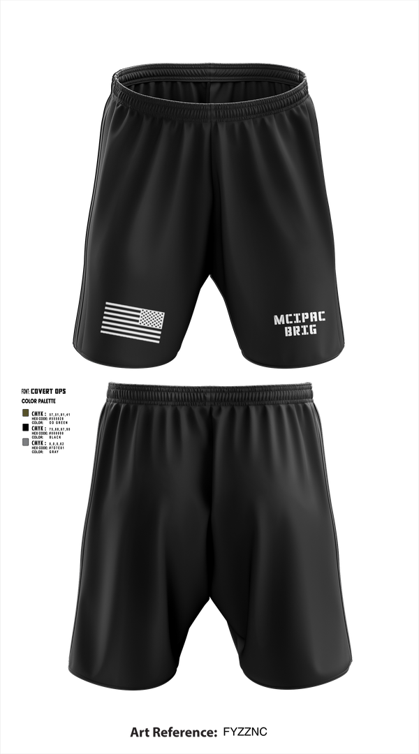 Athletic Shorts With Pockets, MCIPAC Brig, , Teamtime, Team time, sublimation, custom sports apparel, team uniforms, spirit wear, spiritwear, sports uniforms, custom shirts, team store, custom team store, fundraiser sports, apparel fundraiser