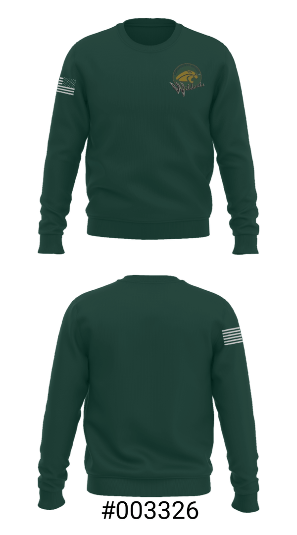Crew Neck Sweatshirt, Southeastern Randolph Middle School, Spirit Store, Teamtime, Team time, sublimation, custom sports apparel, team uniforms, spirit wear, spiritwear, sports uniforms, custom shirts, team store, custom team store, fundraiser sports, apparel fundraiser