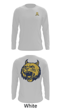 Springfield High School Bowling 98266718 Long Sleeve Performance Shirt - 4