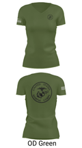 UHS MCJROTC 61480797 Women's Short Sleeve V-neck Shirt - 28