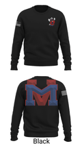 Medicine Valley High School Wrestling 56564921 Crew Neck Sweatshirt - 9
