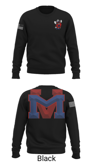 Crew Neck Sweatshirt, Medicine Valley High School Wrestling, Wrestling, Teamtime, Team time, sublimation, custom sports apparel, team uniforms, spirit wear, spiritwear, sports uniforms, custom shirts, team store, custom team store, fundraiser sports, apparel fundraiser