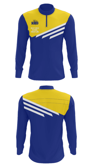 Quarter Zip Jacket, Riley High School Wrestling, Wrestling, Teamtime, Team time, sublimation, custom sports apparel, team uniforms, spirit wear, spiritwear, sports uniforms, custom shirts, team store, custom team store, fundraiser sports, apparel fundraiser