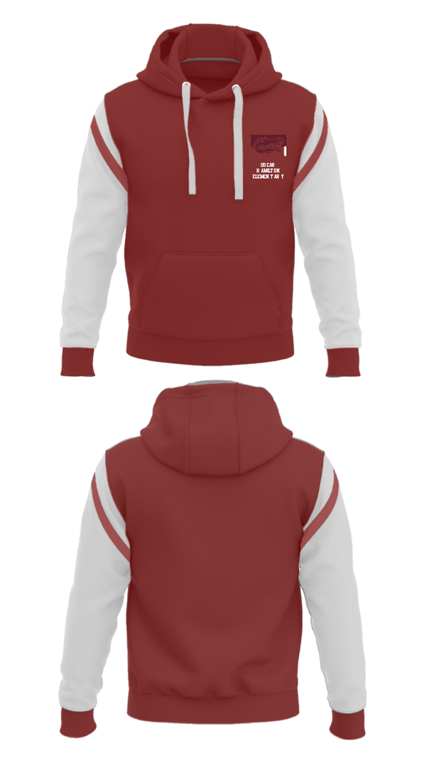 Hoodie, Oscar Hamilton Elementary, Spirit Store, Teamtime, Team time, sublimation, custom sports apparel, team uniforms, spirit wear, spiritwear, sports uniforms, custom shirts, team store, custom team store, fundraiser sports, apparel fundraiser