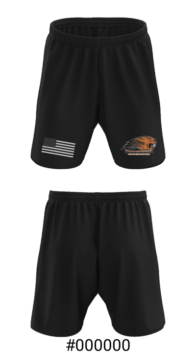 Beavercreek High School Gymnastics 18817003 Athletic Shorts With Pockets - 15