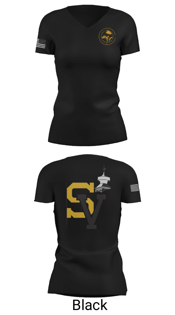 Women's Short Sleeve Vneck Shirt, Smith Vocational and Agricultural High School Basketball, Women's Basketball, Teamtime, Team time, sublimation, custom sports apparel, team uniforms, spirit wear, spiritwear, sports uniforms, custom shirts, team store, custom team store, fundraiser sports, apparel fundraiser
