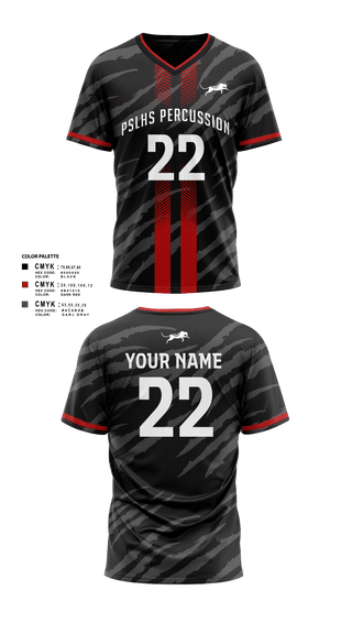 Mens Soccer Jersey, PSLHS Percussion, Men's Soccer, Teamtime, Team time, sublimation, custom sports apparel, team uniforms, spirit wear, spiritwear, sports uniforms, custom shirts, team store, custom team store, fundraiser sports, apparel fundraiser