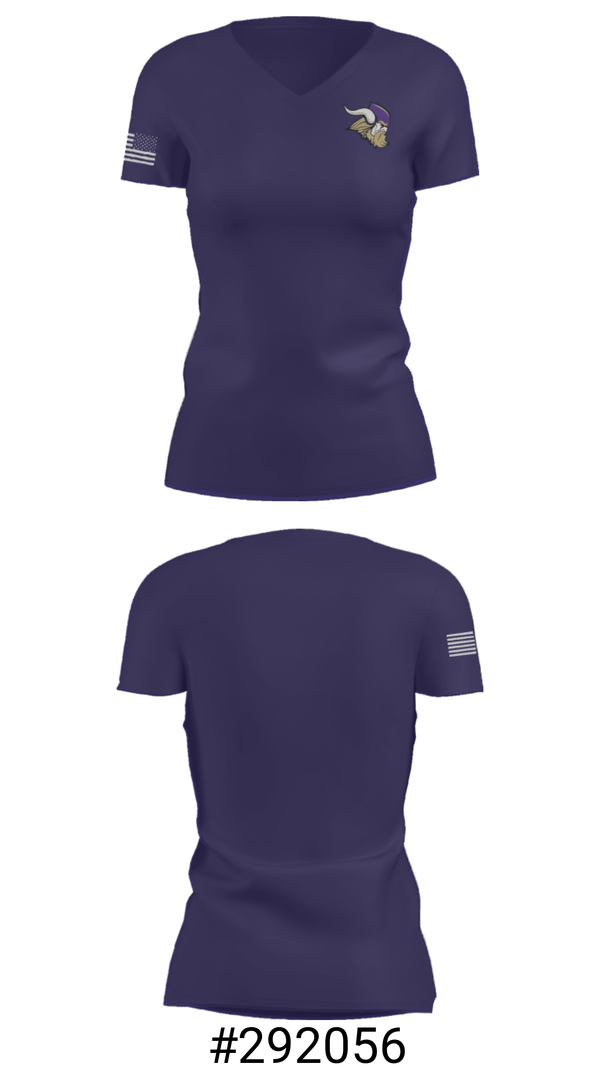 Women's Short Sleeve Vneck Shirt, North Kitsap High School Gymnastics, Spirit Store, Teamtime, Team time, sublimation, custom sports apparel, team uniforms, spirit wear, spiritwear, sports uniforms, custom shirts, team store, custom team store, fundraiser sports, apparel fundraiser