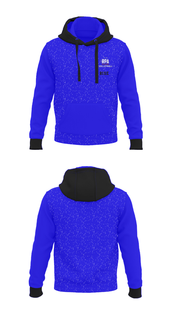 Hoodie, RISE, Women's Volleyball, Teamtime, Team time, sublimation, custom sports apparel, team uniforms, spirit wear, spiritwear, sports uniforms, custom shirts, team store, custom team store, fundraiser sports, apparel fundraiser