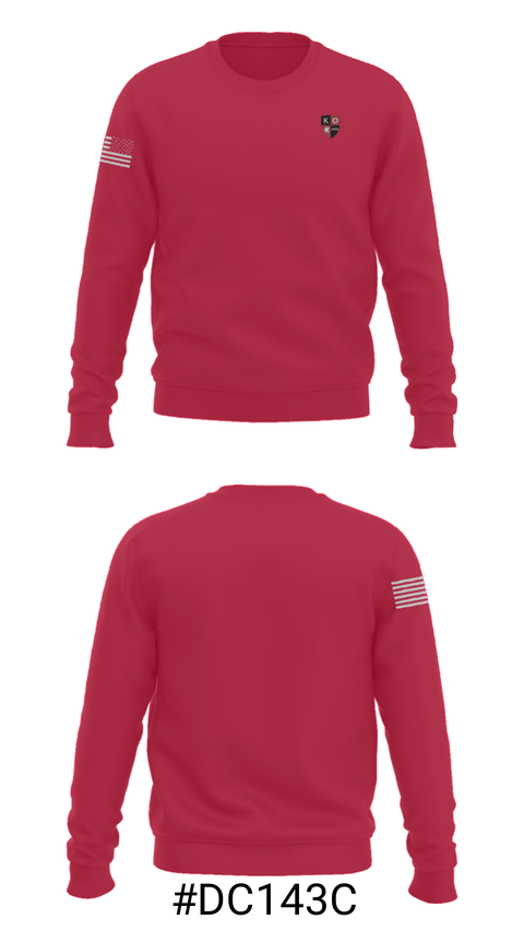 Crew Neck Sweatshirt, Kingswood Oxford Upper School, Spirit Store, Teamtime, Team time, sublimation, custom sports apparel, team uniforms, spirit wear, spiritwear, sports uniforms, custom shirts, team store, custom team store, fundraiser sports, apparel fundraiser