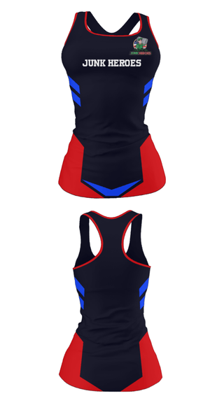 Tank Top, Junk Heroes, , Teamtime, Team time, sublimation, custom sports apparel, team uniforms, spirit wear, spiritwear, sports uniforms, custom shirts, team store, custom team store, fundraiser sports, apparel fundraiser