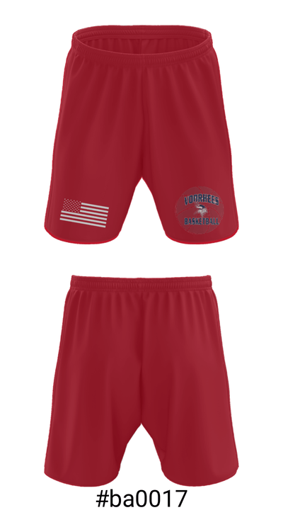 Voorhees Basketball Association 65521520 Athletic Shorts With Pockets - 15