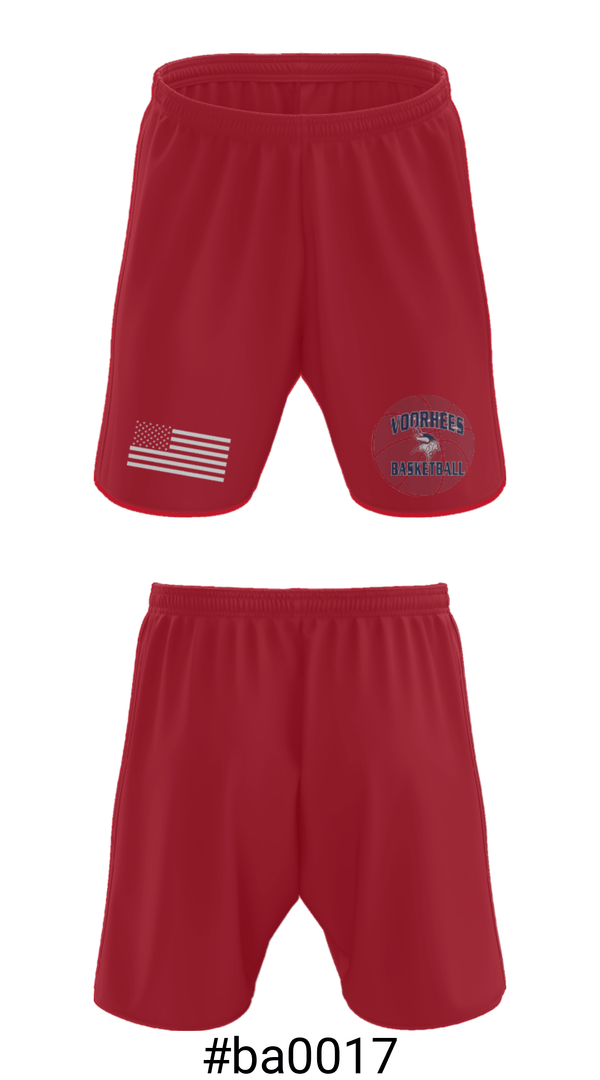 Athletic Shorts With Pockets, Voorhees Basketball Association, Women's Basketball, Teamtime, Team time, sublimation, custom sports apparel, team uniforms, spirit wear, spiritwear, sports uniforms, custom shirts, team store, custom team store, fundraiser sports, apparel fundraiser