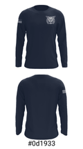 Garrett Junior High School 2206469 Long Sleeve Performance Shirt - 18